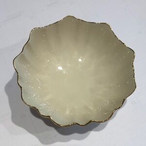 Lenox Cream Bowl with Gold Accent